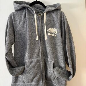 Roots Heathered Gray Full Zip